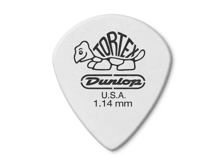 Dunlop 478P1.14 Tortex White JZ3 12-pack 