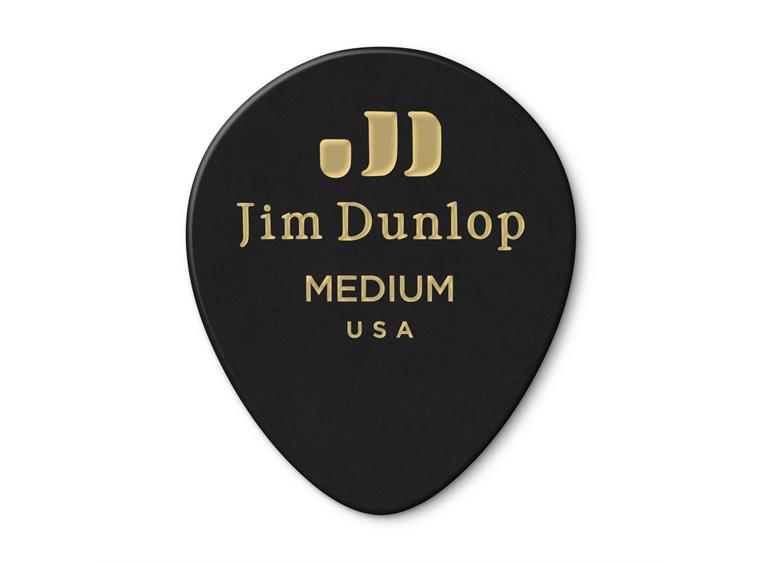 Dunlop 485P03MD Black Teardrop 12-pack