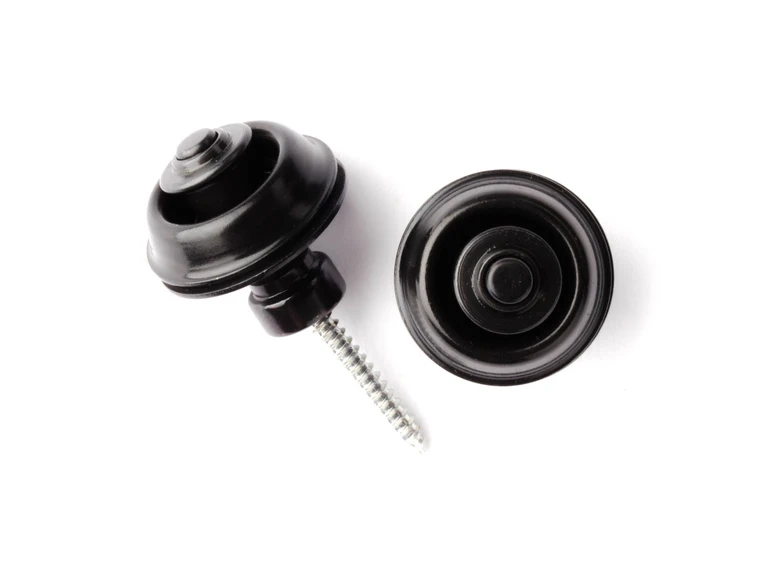 Dunlop SLS1503BK Straplok Black Trad 