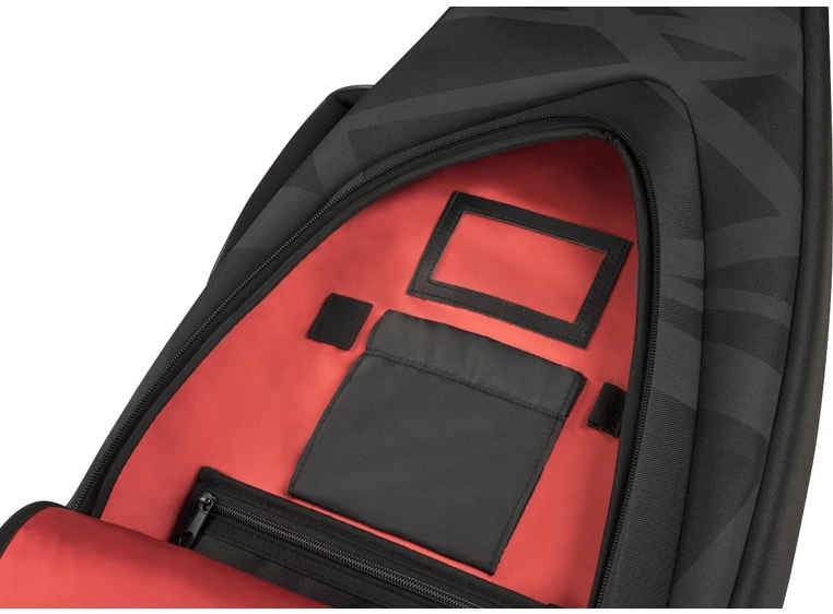 EVH Striped Gig Bag, Black and Gray 