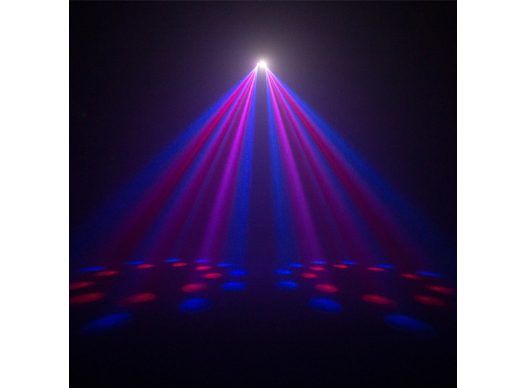 Equinox Boogie Lyseffekt Sort 