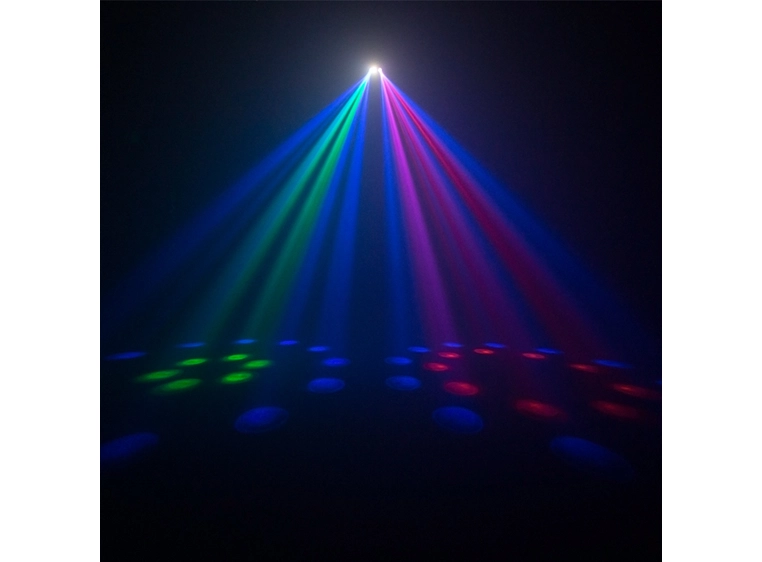 Equinox Boogie Lyseffekt Sort 