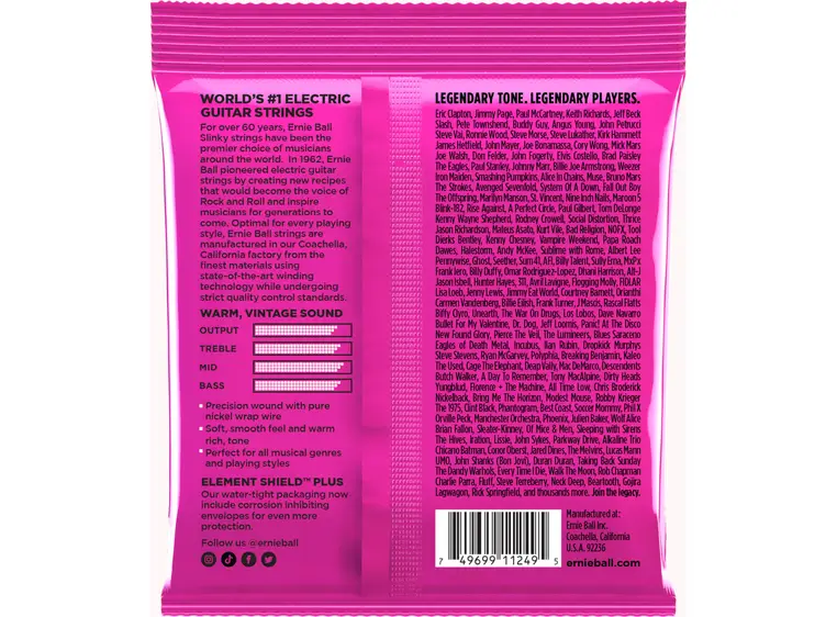 Ernie Ball EB-3253 Classic Super Slinky (009-042) 3-pack 