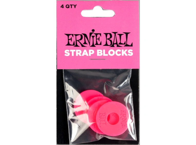 Ernie Ball EB-5623 Strap Blocks Rosa 4, pc 