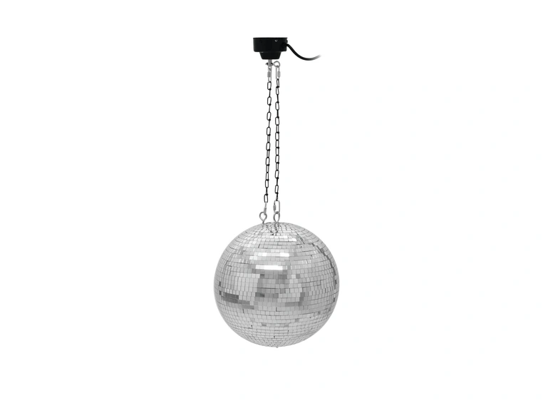 Eurolite Mirror Ball 30cm with motor & LED PST-5 QCL Spot bk 