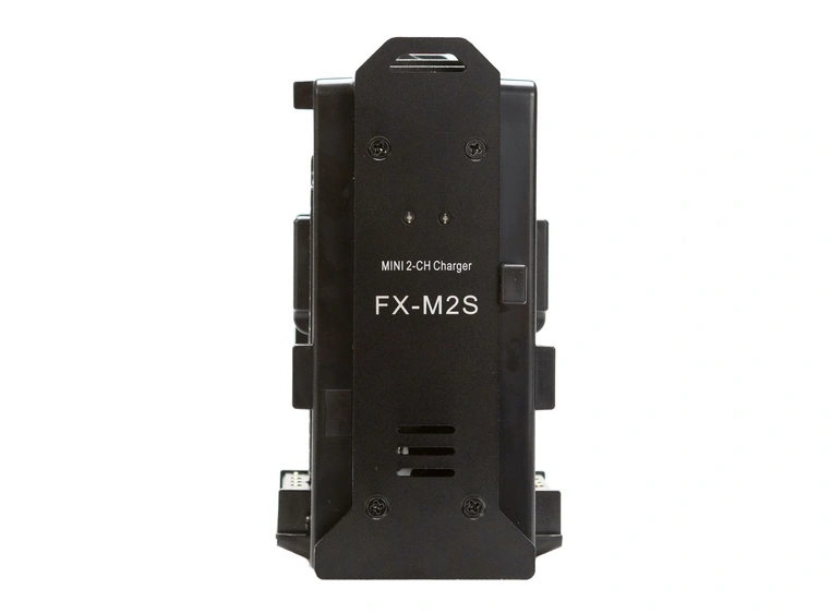 FXLION FX-M2S Mini dual V-lock lader Lader for 2 stk. V-lock batterier 