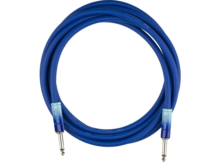 Fender 10' Ombré Cable, Belair Blue 