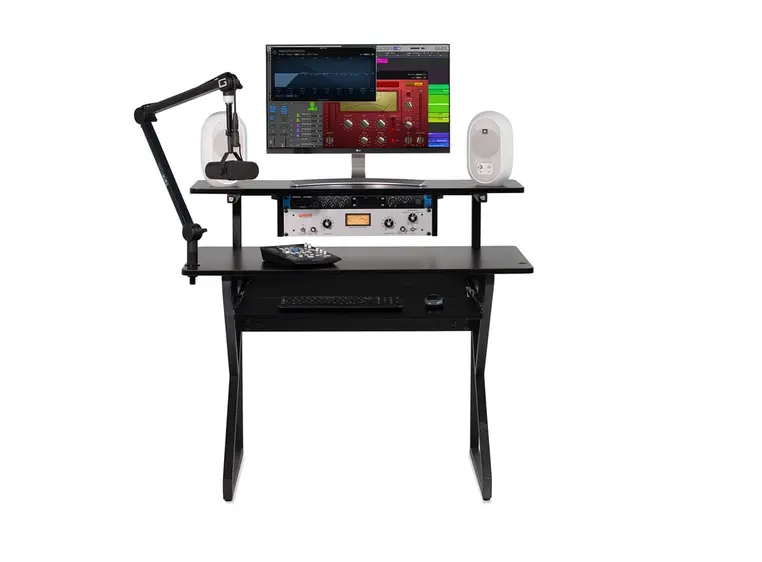 Gator Frameworks GFW-DESK-MAIN Content Furniture Desk - Black 