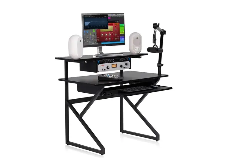 Gator Frameworks GFW-DESK-MAIN Content Furniture Desk - Black 