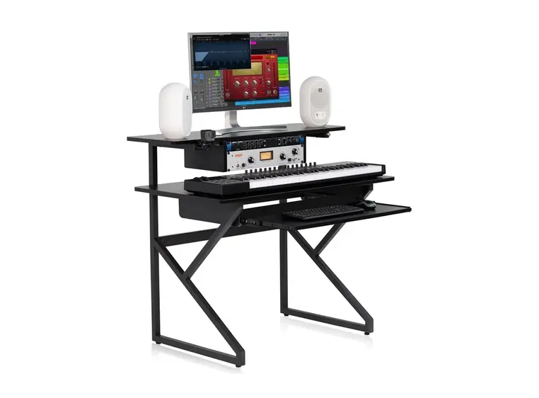 Gator Frameworks GFW-DESK-MAIN Content Furniture Desk - Black 