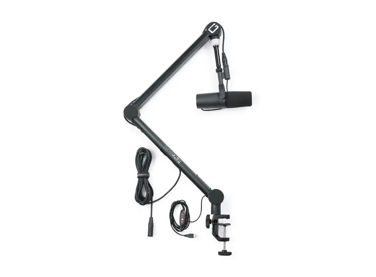 Gator Frameworks GFWMICBCBM4000 Desktop Mic Boom Stand w/"on air light" 