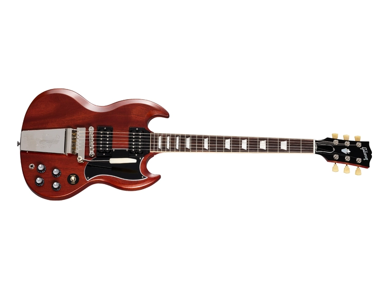 Gibson SG Standard '61 Faded Maestro Vibrola Vintage Cherry 