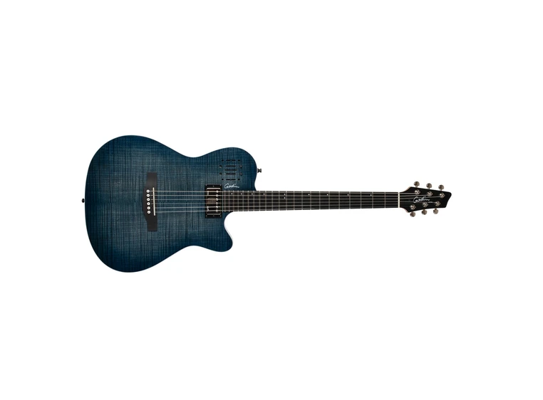 Godin A6 ULTRA Denim Blue Flame 