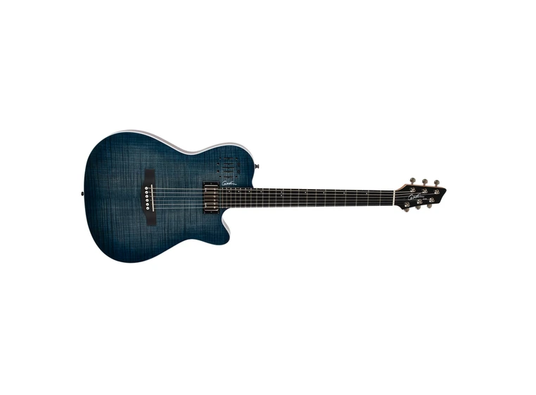 Godin A6 ULTRA Denim Blue Flame 