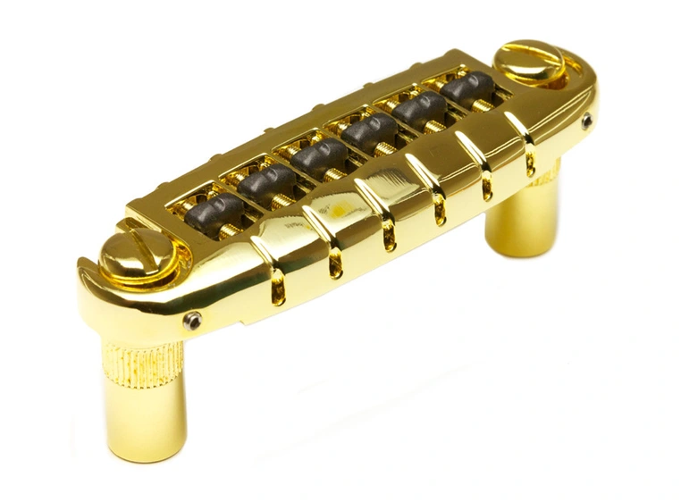 Graph Tech PS-8593-G0 ResoMax NW2 Wraparound Bridge, Gold 