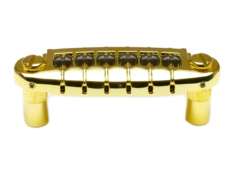 Graph Tech PS-8593-G0 ResoMax NW2 Wraparound Bridge, Gold 