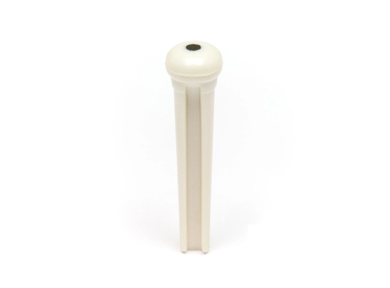 Graph Tech TUSQ LP-1122-60 - Bridge Pins White, Black Inlay, 60pk 
