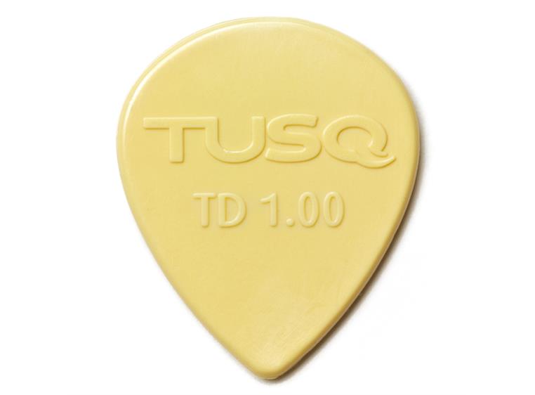 Graph Tech TUSQ Tear Drop Picks 72 pcs., vintage white, 1.00 mm
