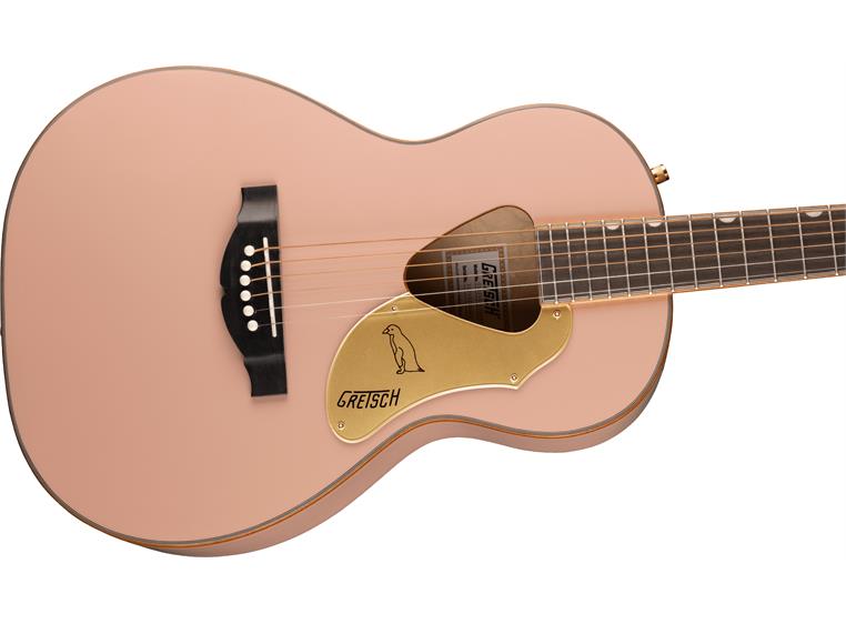 Gretsch G5021E Rancher Penguin Parlor Acoustic/Electric, Shell Pink