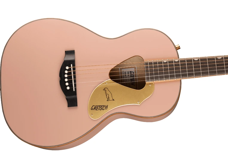 Gretsch G5021E Rancher Penguin Parlor Acoustic/Electric, Shell Pink 