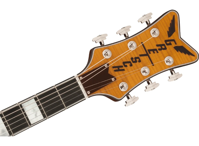 Gretsch G6134TFM-NH Nigel Hendroff Sig. Penguin Amber Flame 