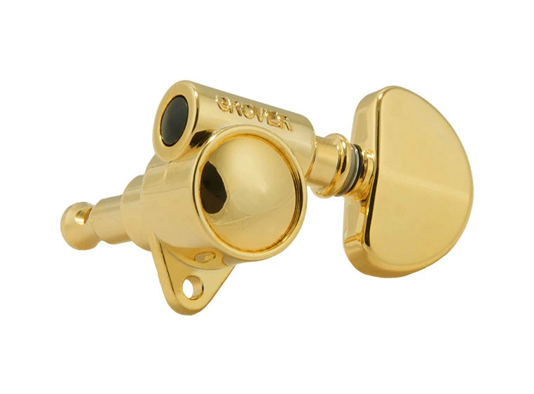 Grover 102GV Original 'Milk Bottle' Guitar Machine Heads, 3+3 - Gold 