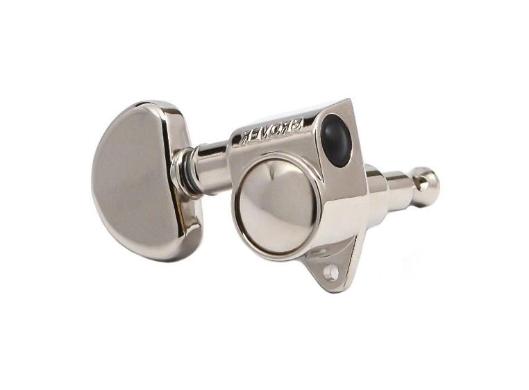 Grover 102N Original Rotomatics w/Round Button Single Nickel (R) 