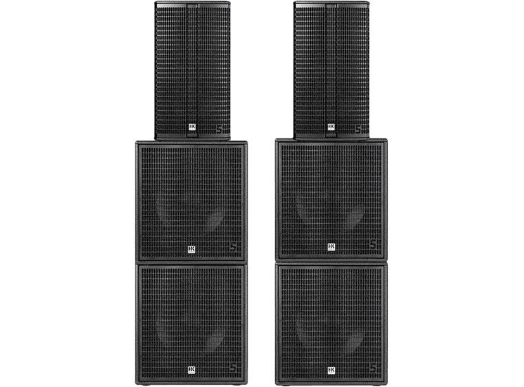 HK Audio Linear 5 mk II Rock Pack 12" x 2 + 15" x 4 sub