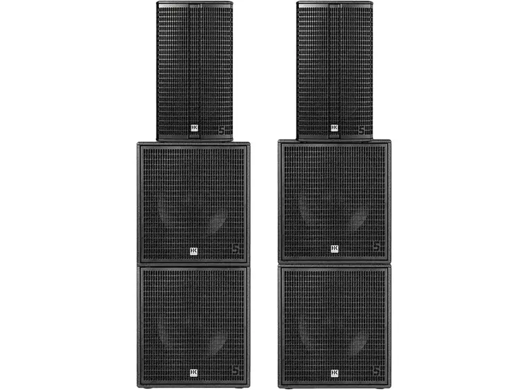 HK Audio Linear 5 mk II Rock Pack 12" x 2 + 15" x 4 sub 