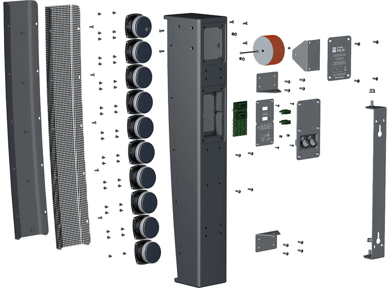 HK Audio P10J-TR Pro column 120°x15° 100V IP66 