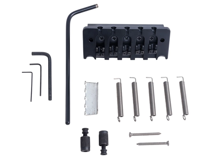 Hipshot 5-String Bass Tremolo .750" / 19 mm Spacing - Black 