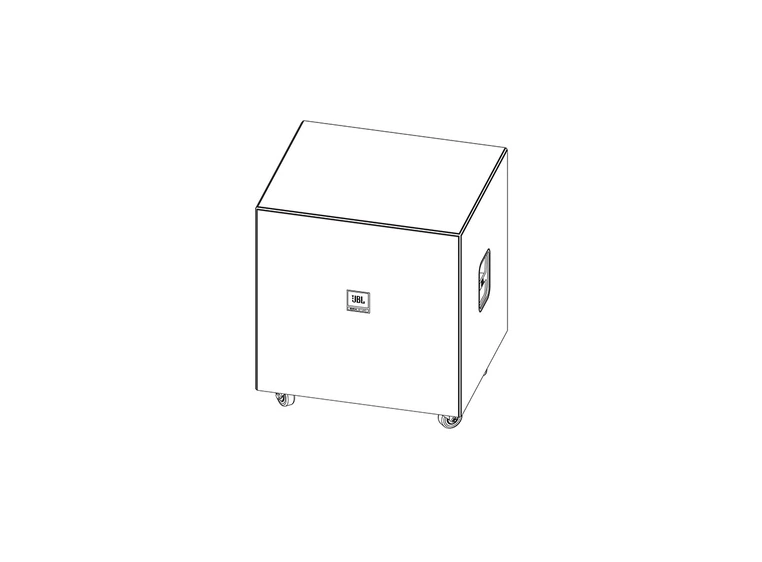 JBL SRX918S CVR polstret trekk til SRX918S 