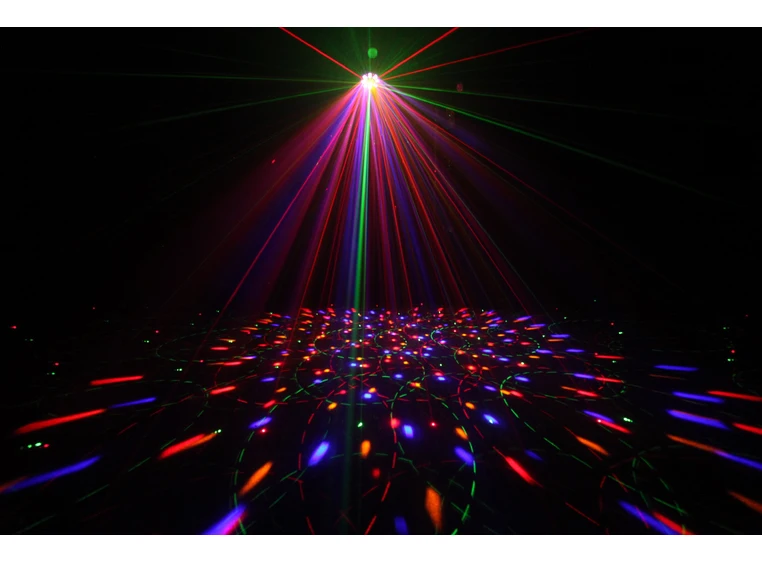 JB Systems Invader Lyseffekt 23W led eff. + 200mW red+green laser 