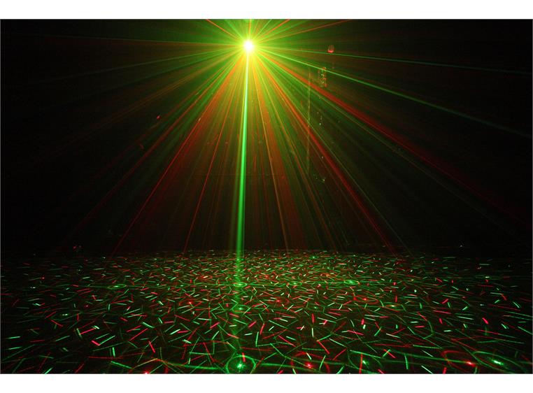 JB Systems Invader Lyseffekt 23W led eff. + 200mW red+green laser