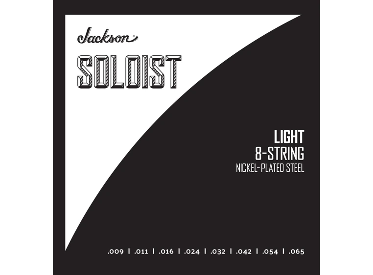 Jackson Soloist Strings 8 String (009-065) Light 