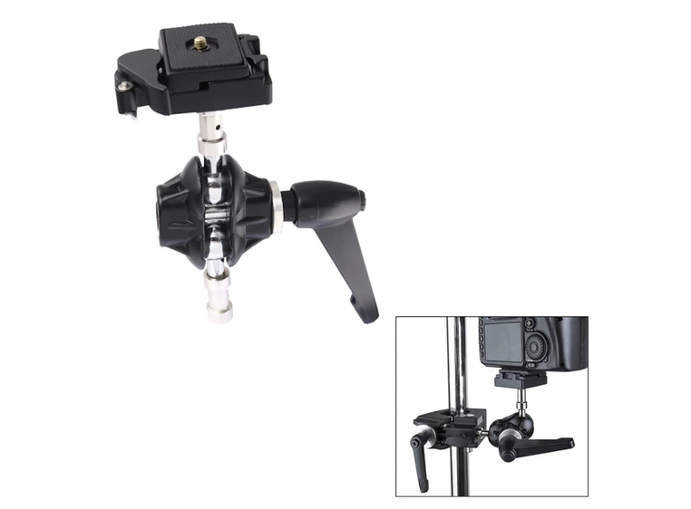 KUPO KS-105 svivelbrakett m/kamera plate Quick release 