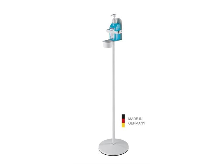 K&M 80315 Disinfectant stand with bracket XL, white
