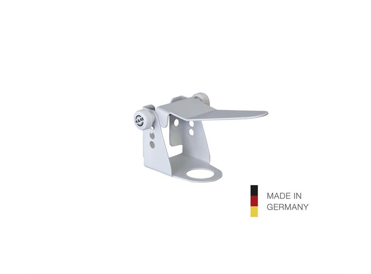 K&M 80398 Holder with lever for Disinfectan,32mm, white