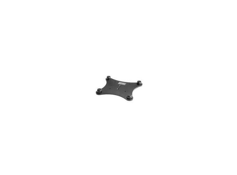 K&M Stand plate for 8260/8361 Iso-Pod - black