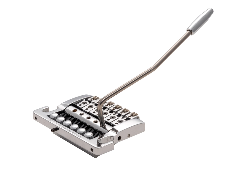 Kahler 2215 - Stud Mount Guitar Tremolo (Brass Cam / Steel Saddles) - Chrome 