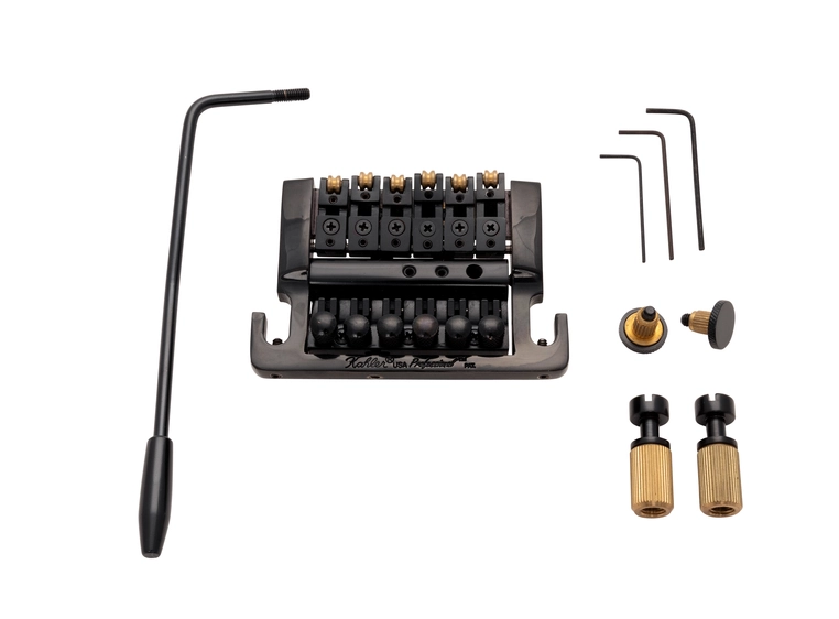 Kahler 7200 - Hybrid Stud Mount Guitar Tremolo - Black 