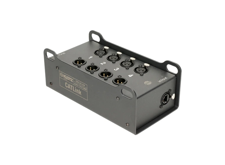 Klotz CATLink TRUSS 4 ch stagebox 4-4 XLR + 2x RJ45 F 