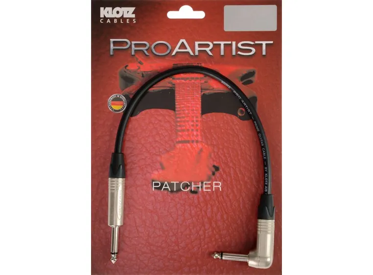 Klotz PRON-PR unbalanced professional patch cable 0,6m 