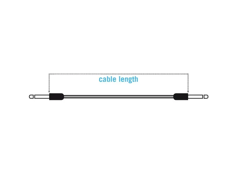 Klotz PRON-PR unbalanced professional patch cable 0,6m 