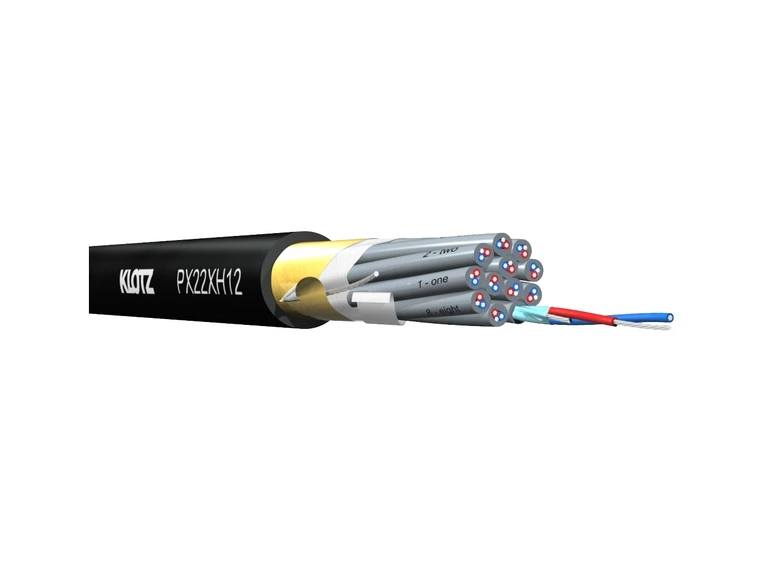 Klotz PolyFIx XLPE Installasjon multi 4x2x0.22 mm2 Eca 200m 