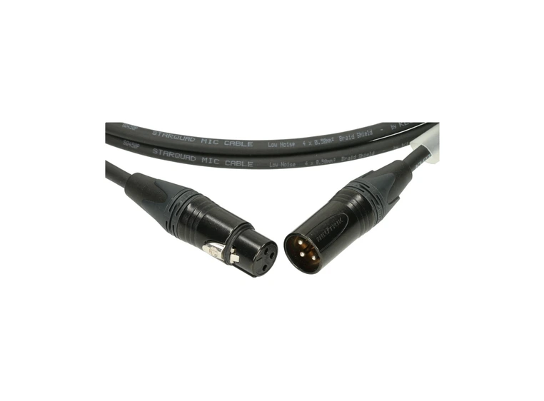 Klotz StarQuad microphone cable Neutrik XLR 4 x 0.50 mm² 5m 