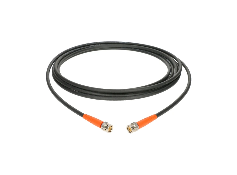 Klotz UHD/4K Plug D&H BNCProM/ProM Orange Sleeve 35m 