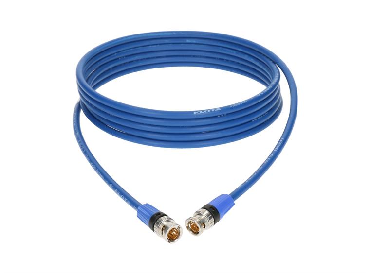 Klotz wordclock kabel Neutrik BNC blå 3m