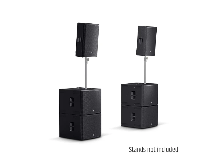 LD Systems STINGER G3 IMPACT SET 2 x 15" + 4 x 18" passive + Amping Rack 