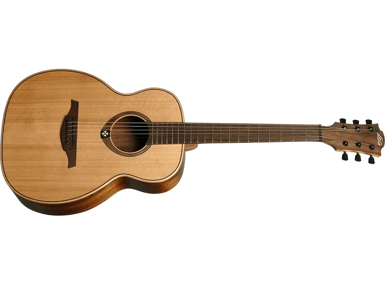 Lag Guitars TRAVEL-RCE Tramontane Travel Red Cedar Electro 